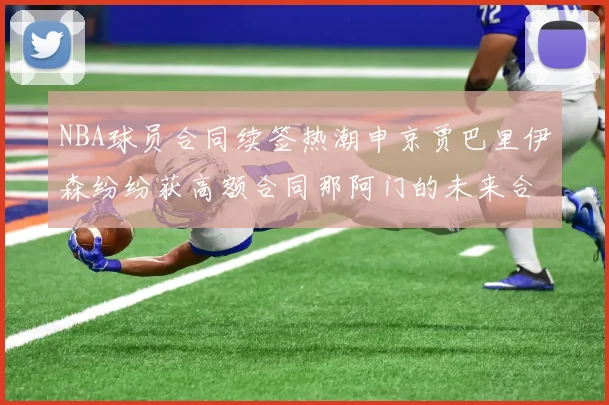 NBA球员合同续签热潮申京贾巴里伊森纷纷获高额合同那阿门的未来合同将如何定价