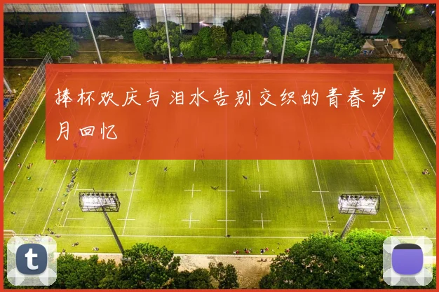 捧杯欢庆与泪水告别交织的青春岁月回忆