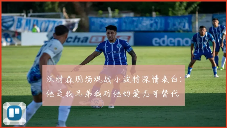 沃特森现场观战小波特深情表白：他是我兄弟我对他的爱无可替代